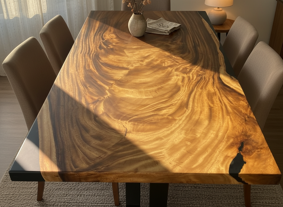 How to Choose the Surface Finishing of river tables ? Deep Explore