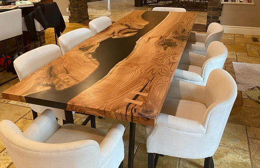 5 steps to custom build your own river table