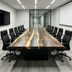 Bespoke luxury conference table for 12-14 seats big meeting room table