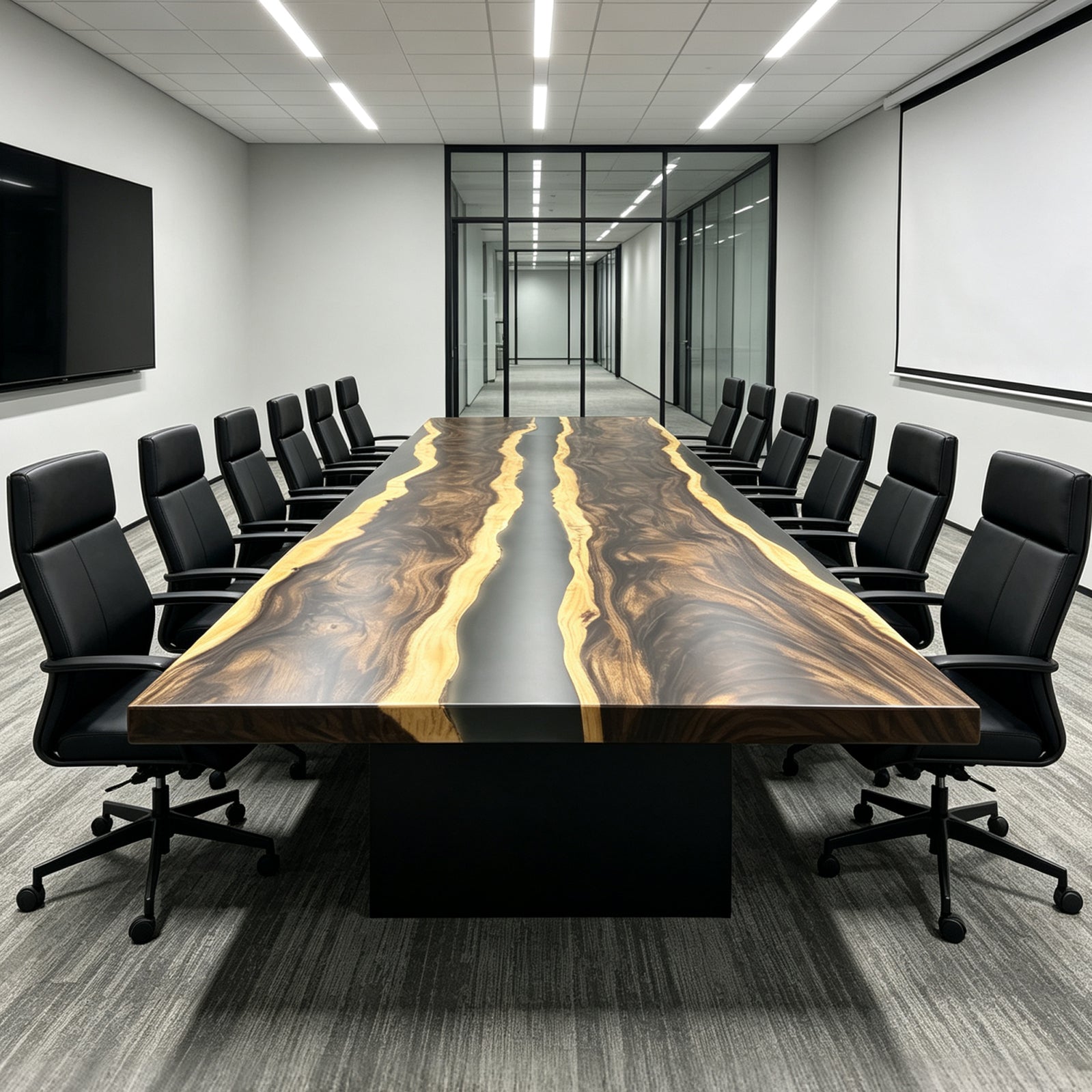 Bespoke luxury conference table for 12-14 seats big meeting room table