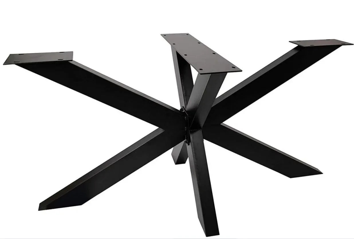The Spider SPK Cross Table base 28" height matching to table top for 8-12 people - MOOKA FURNITURE