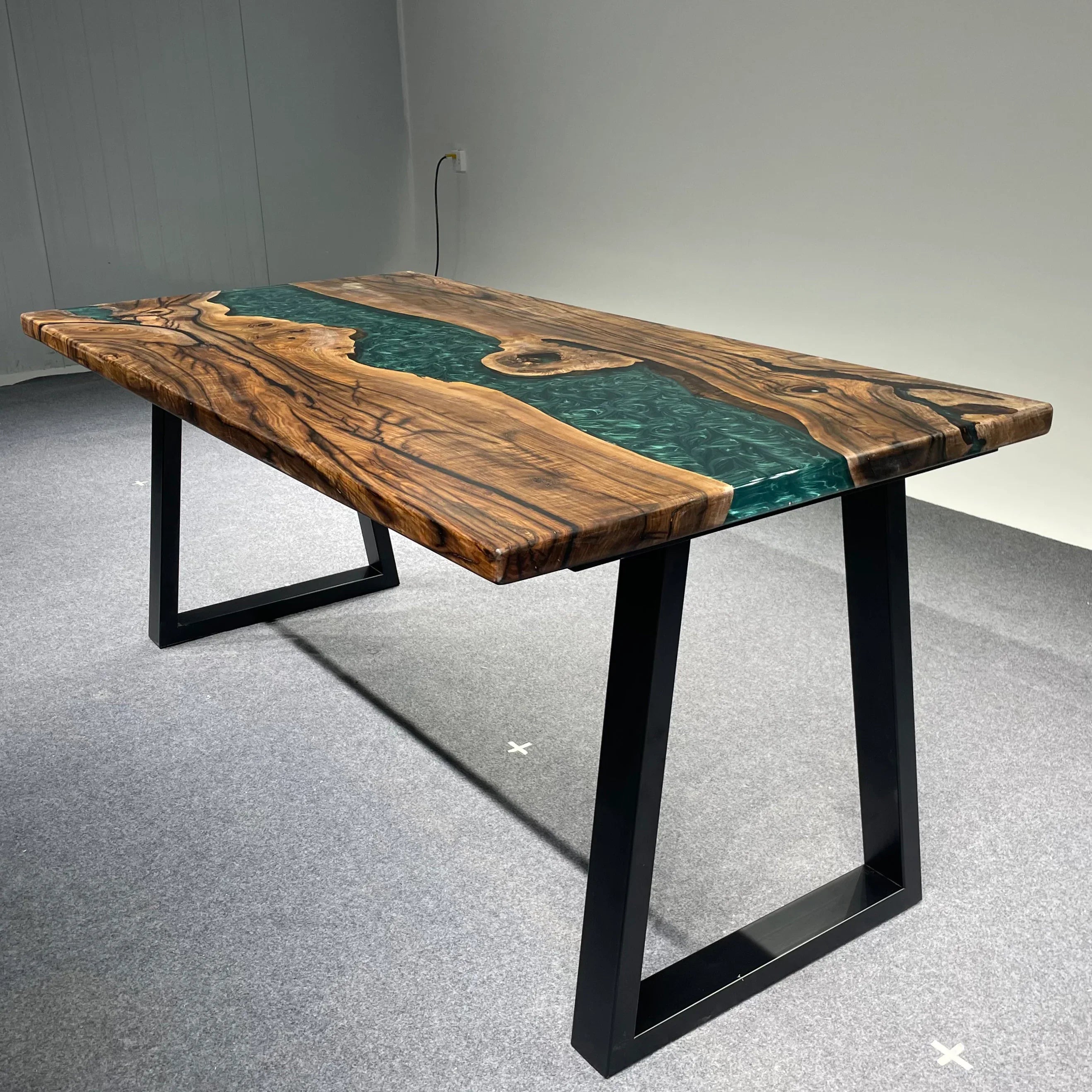 Trapezium Ladder Shape Table Legs 28" height for dining table(6-8 people) - MOOKA FURNITURE