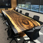 12ft Large conference table for 12-14 people meeting space boardroom table