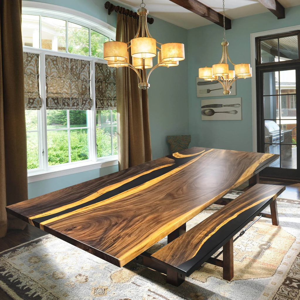 10 people dining table luxury river table - MOOKA FURNITURE