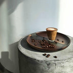 BLACK WALNUT RESIN TRAY FREE SHIPPING MKTY011-24B - MOOKA FURNITURE