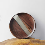 BLACK WALNUT RESIN TRAY FREE SHIPPING MKTY011-24B - MOOKA FURNITURE