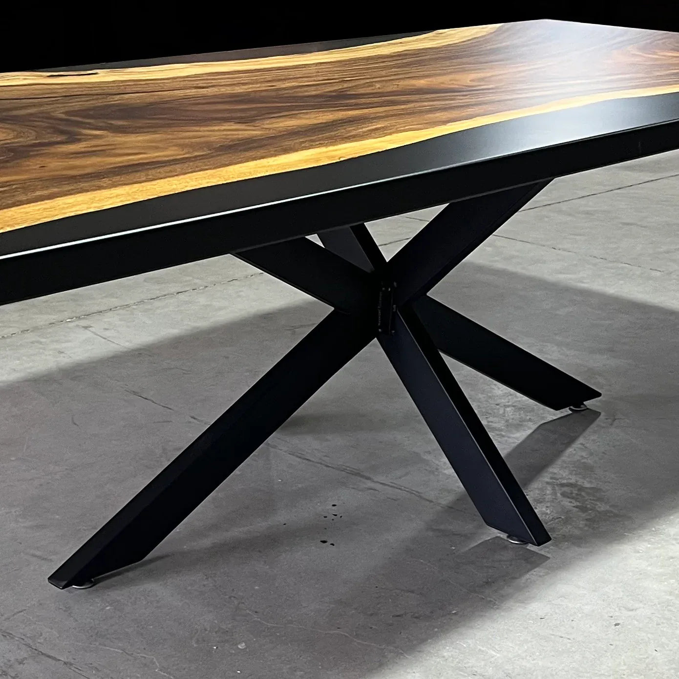 The Spider SPK Cross Table base 28" height matching to table top for 8-12 people - MOOKA FURNITURE