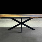 The Spider SPK Cross Table base 28" height matching to table top for 8-12 people - MOOKA FURNITURE