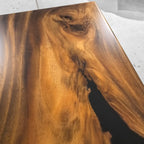 10feet stunning river table wood dining table for 10-12 people - MOOKA FURNITURE