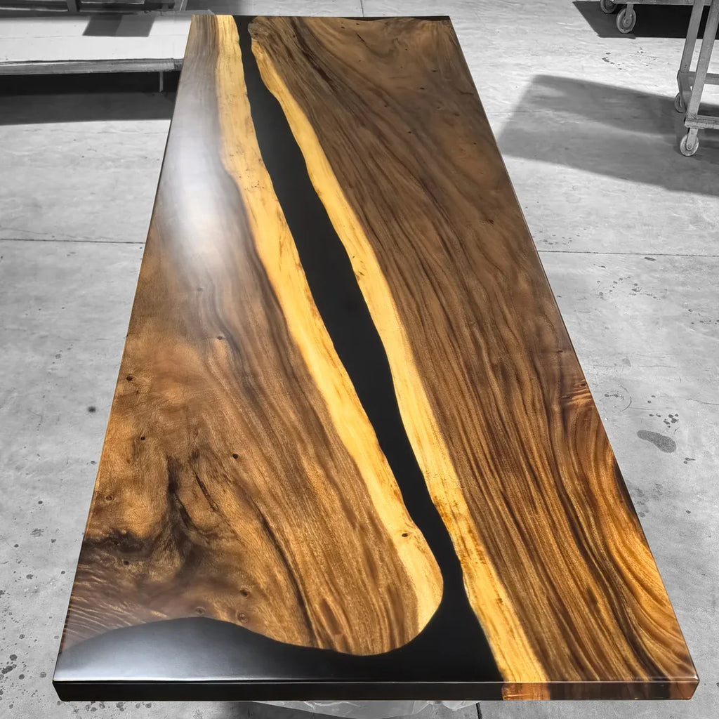 12-14 person conference table 145inch solid wood river table boardroom table - MOOKA FURNITURE