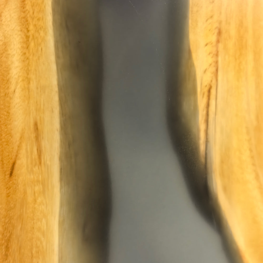 10feet grey resin river exotic solid wood dining room table for 10 people