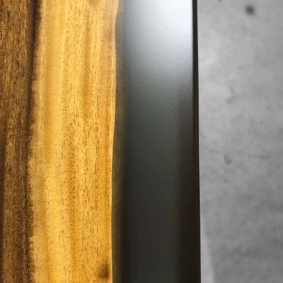 Large size live edge dark walnut wood dining table for 12 people custom made 12foot river table - MOOKA FURNITURE