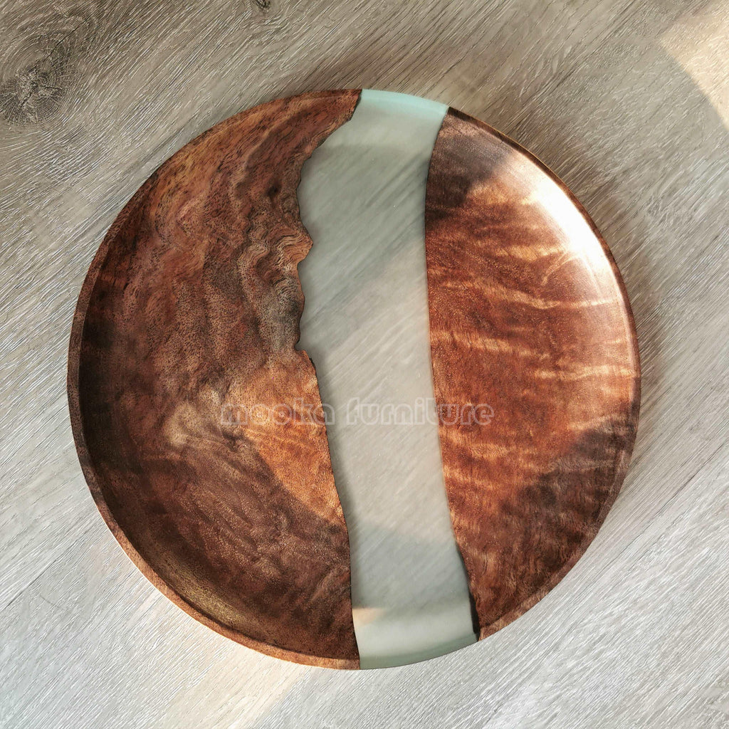 BLACK WALNUT RESIN TRAY FREE SHIPPING - MOOKA FURNITURE