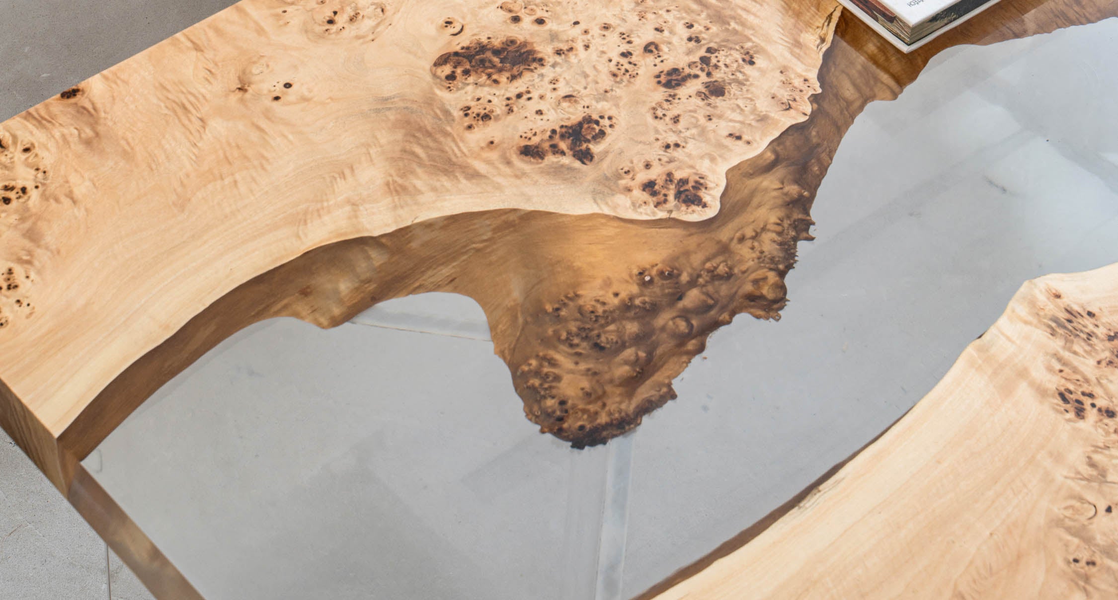 MOOKA FURNITURE wood resin epoxy river table,natural wood slabs
