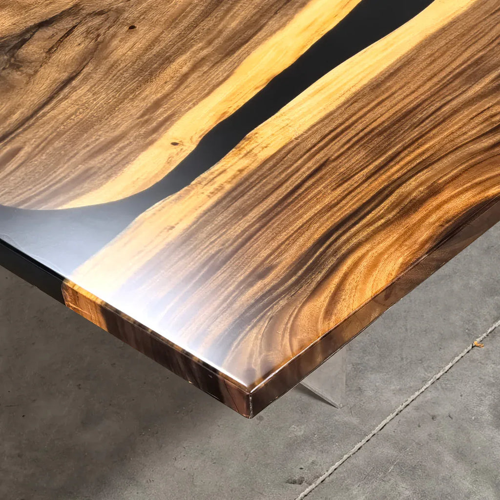 12-14 person conference table 145inch solid wood river table boardroom table - MOOKA FURNITURE