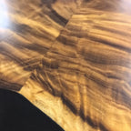 Luxury large size live edge real solid wood dining table 14ft long for 16 people - MOOKA FURNITURE