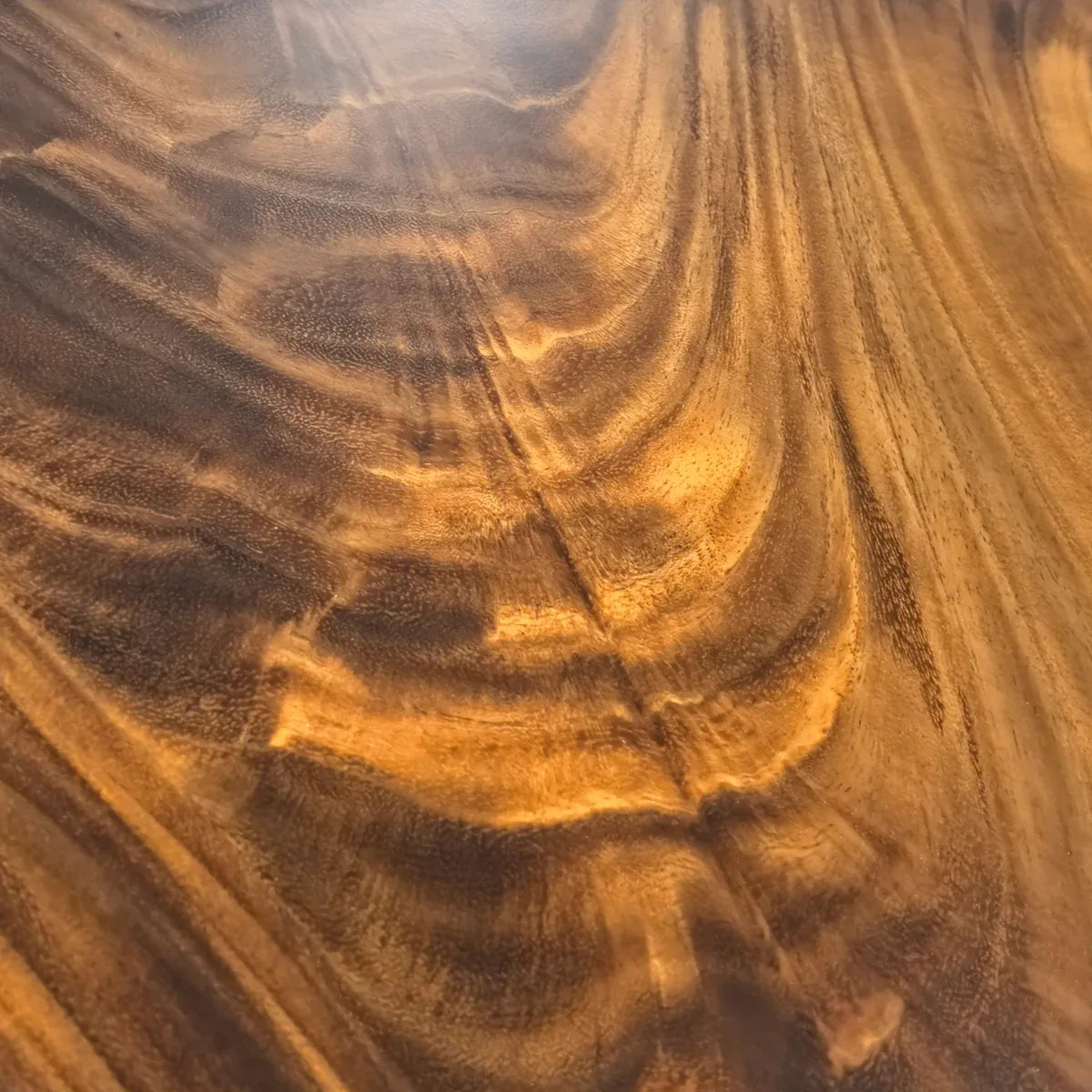 One-piece rich wood grain big family dining table for 10-12 people - MOOKA FURNITURE