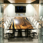 Large size conference table 12ft long 48" wide for 12-14 people boardroom  table