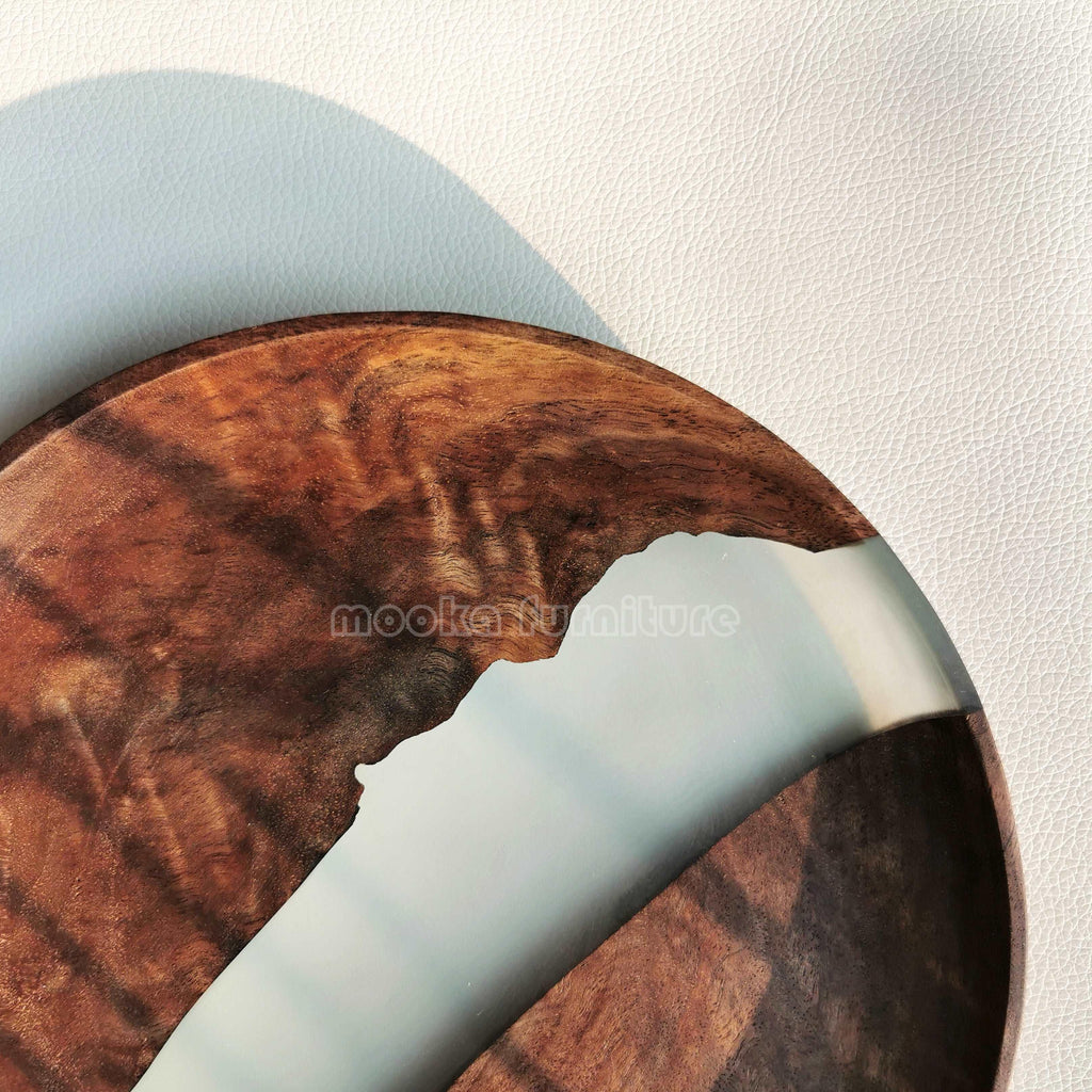 BLACK WALNUT RESIN TRAY FREE SHIPPING - MOOKA FURNITURE