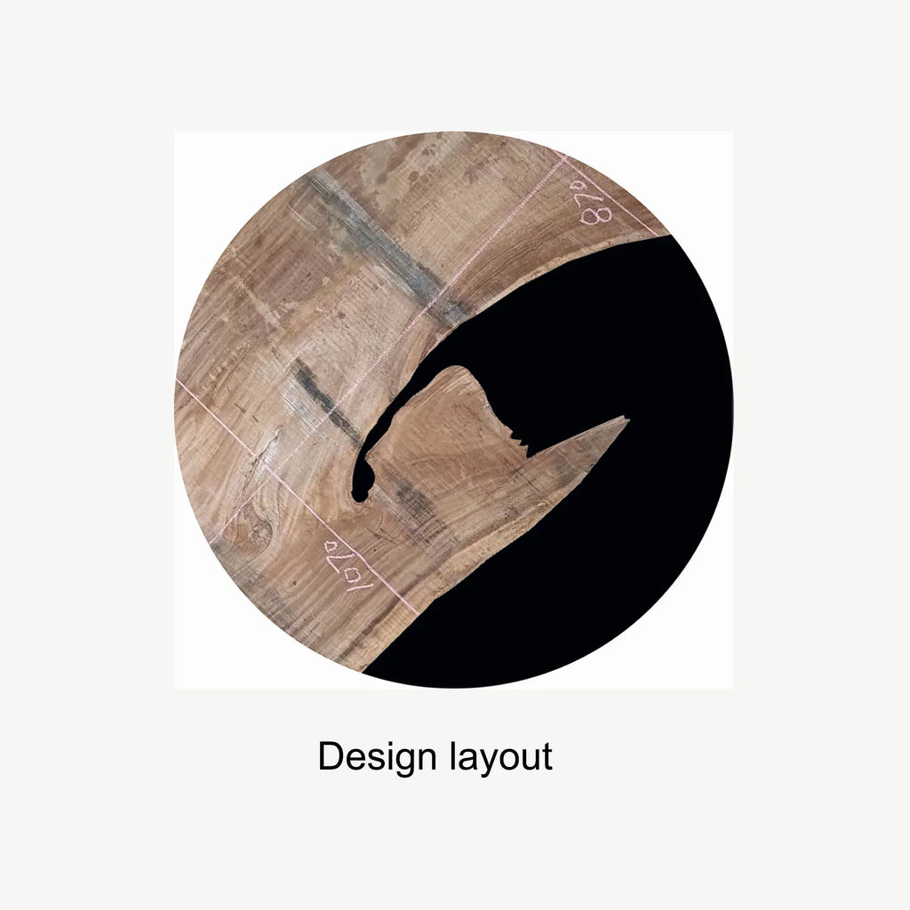 Unique 8 seats round dining table - MOOKA FURNITURE