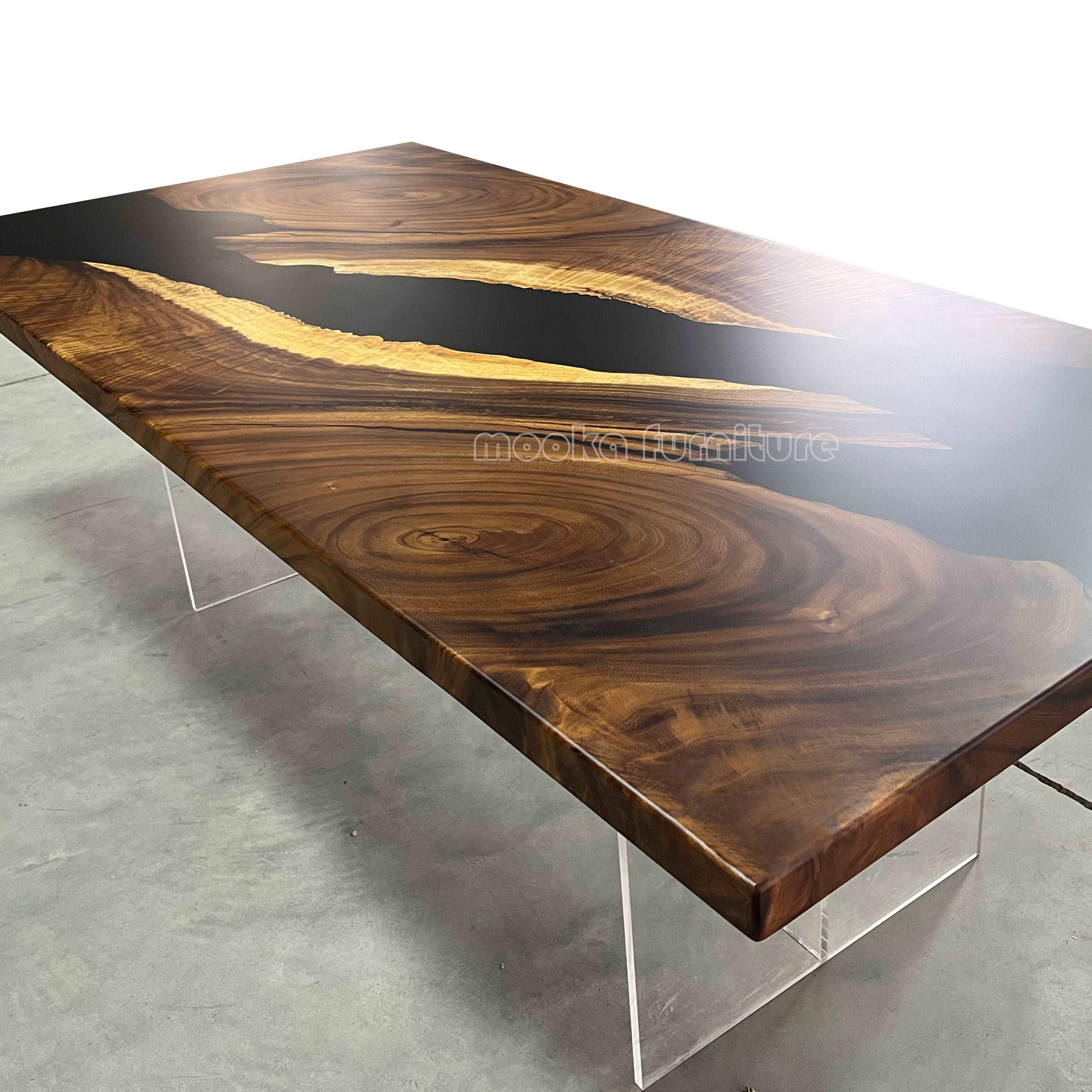 Captivating River Table for 6-8 people - MOOKA FURNITURE