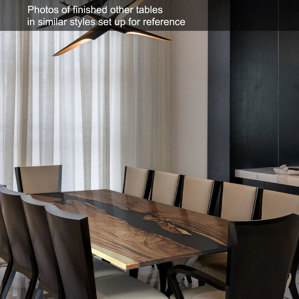 Captivating River Table for 6-8 people - MOOKA FURNITURE