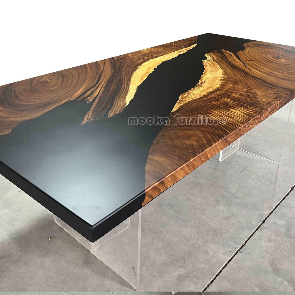 Captivating River Table for 6-8 people - MOOKA FURNITURE