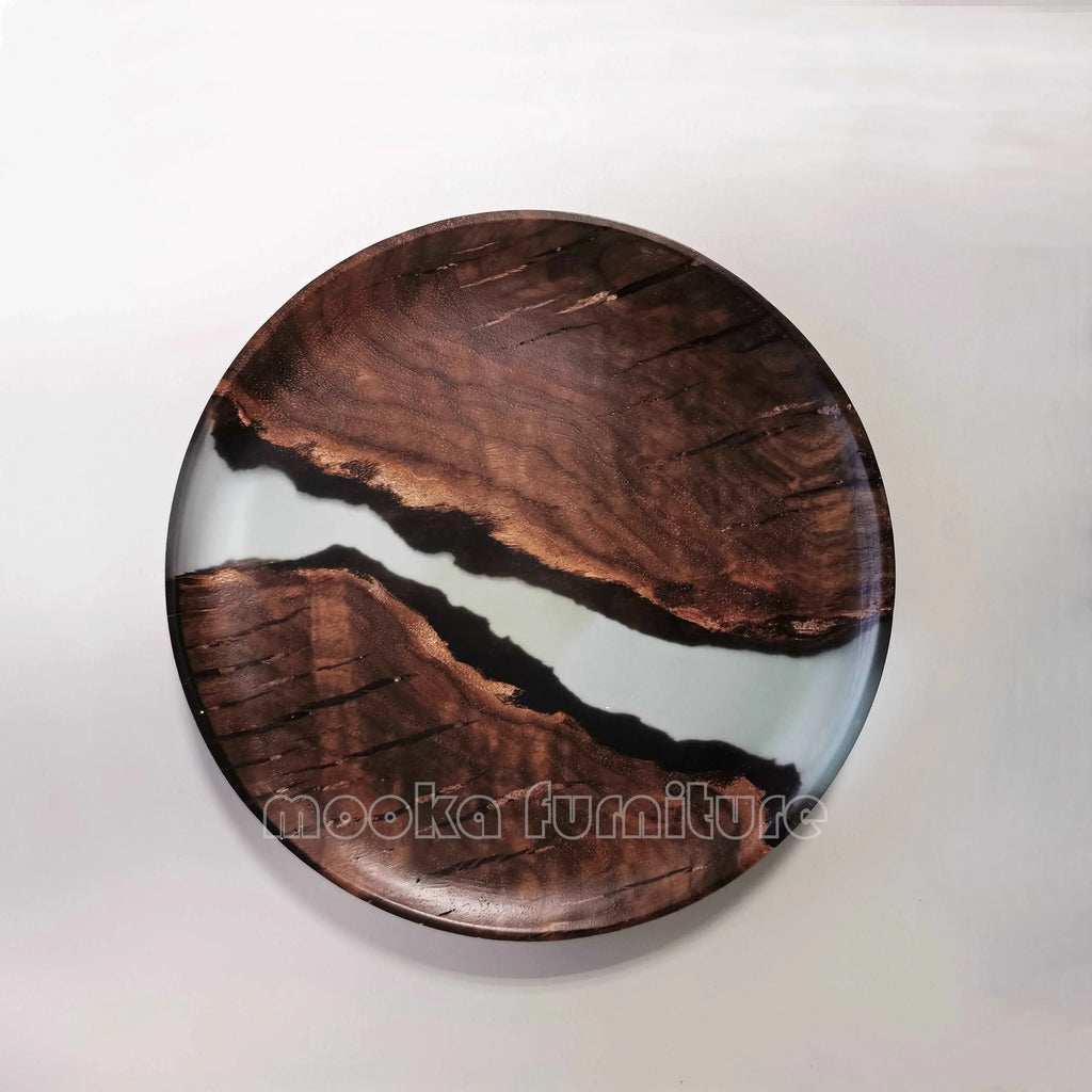 BLACK WALNUT RESIN TRAY FREE SHIPPING - MOOKA FURNITURE