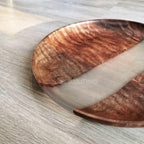 BLACK WALNUT RESIN TRAY FREE SHIPPING - MOOKA FURNITURE