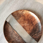 BLACK WALNUT RESIN TRAY FREE SHIPPING - MOOKA FURNITURE