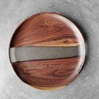 BLACK WALNUT RESIN TRAY FREE SHIPPING MKTY011-24B - MOOKA FURNITURE