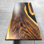 Luxury organic wood dining table large for 8-10 people - MOOKA FURNITURE