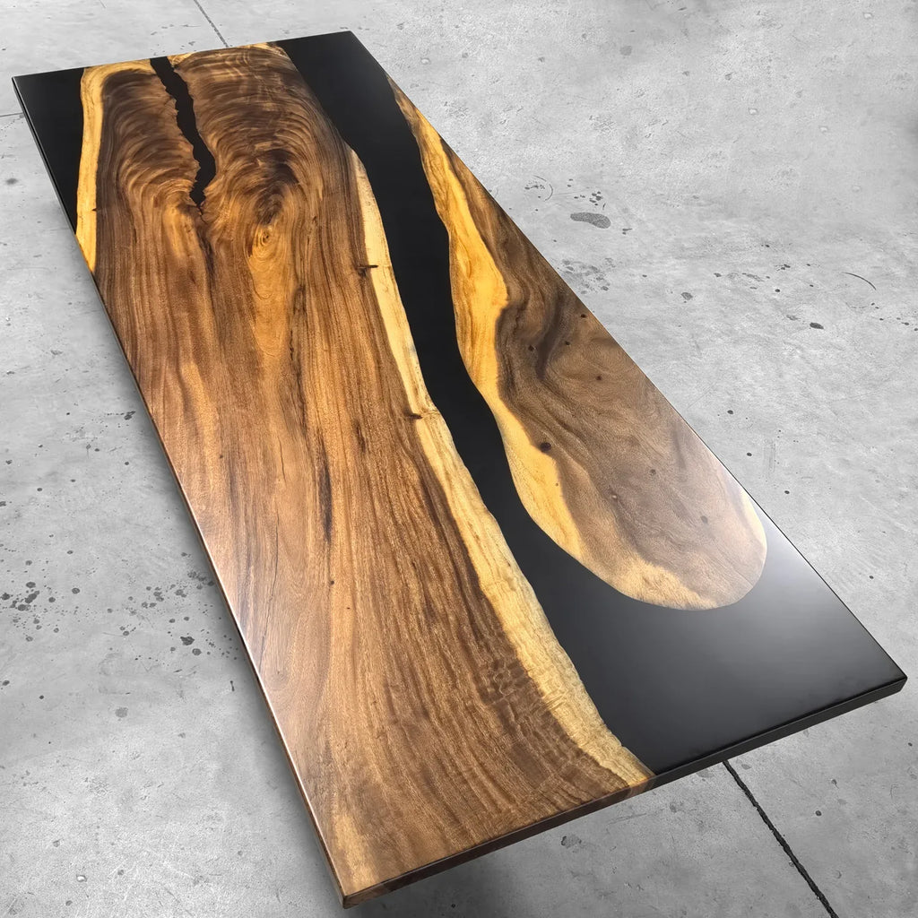 Unique stylish wood dining table for 10 people - MOOKA FURNITURE