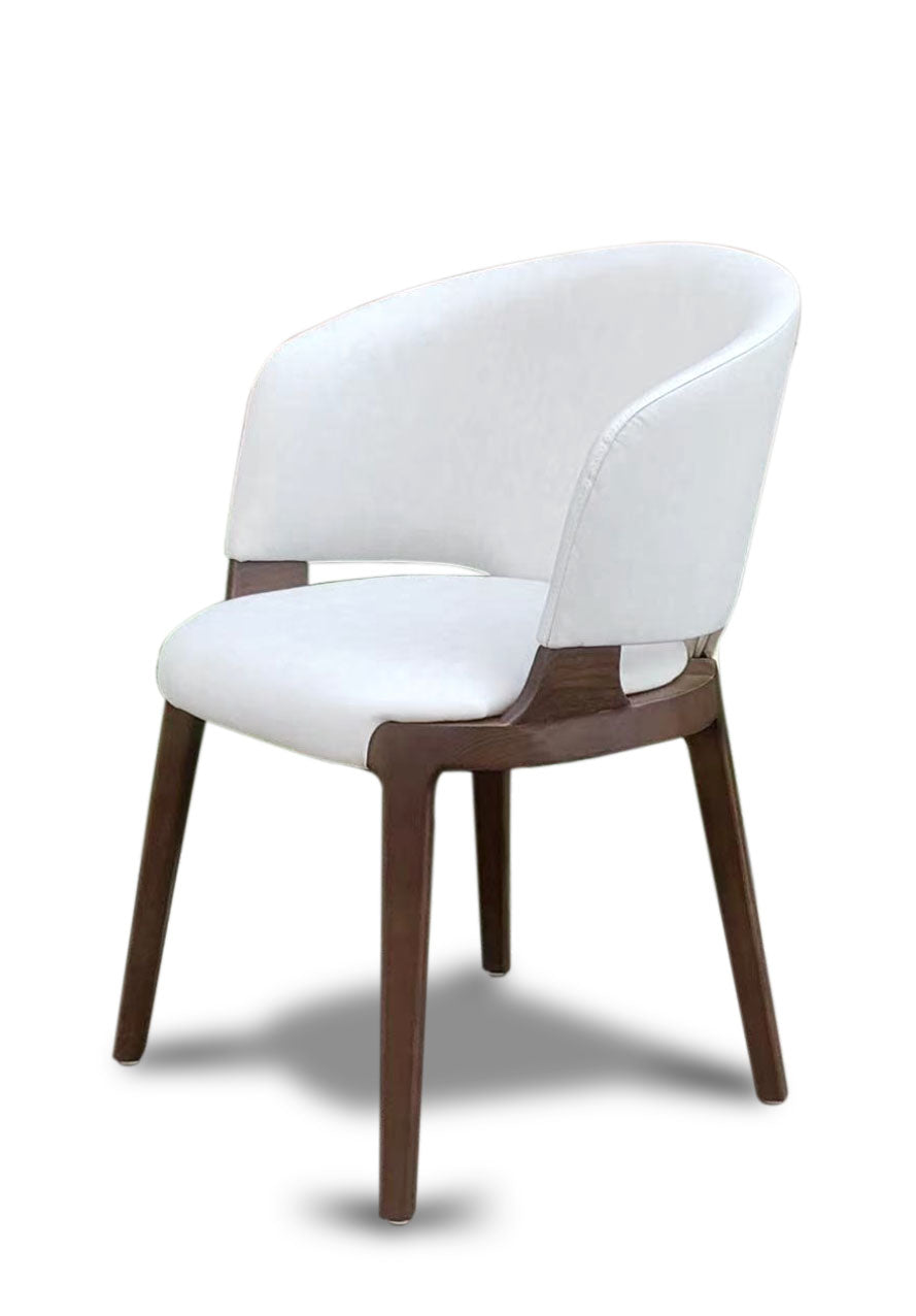 Alma Eco-leather side chair elegant dining chair - MOOKAFURNITURE