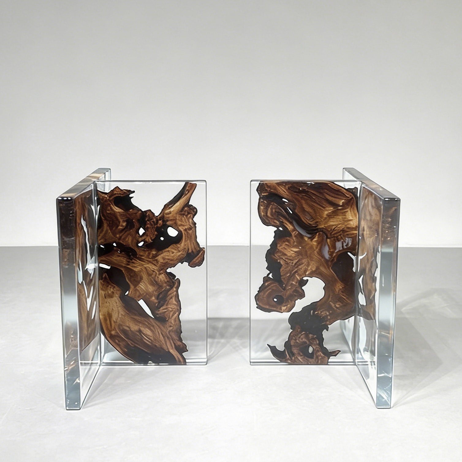 The T base 28" height matching to Camphorne wood table top for 8-10 people