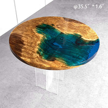 Load image into Gallery viewer, Resin Wood Coffee Table - MOOKAFURNITURE