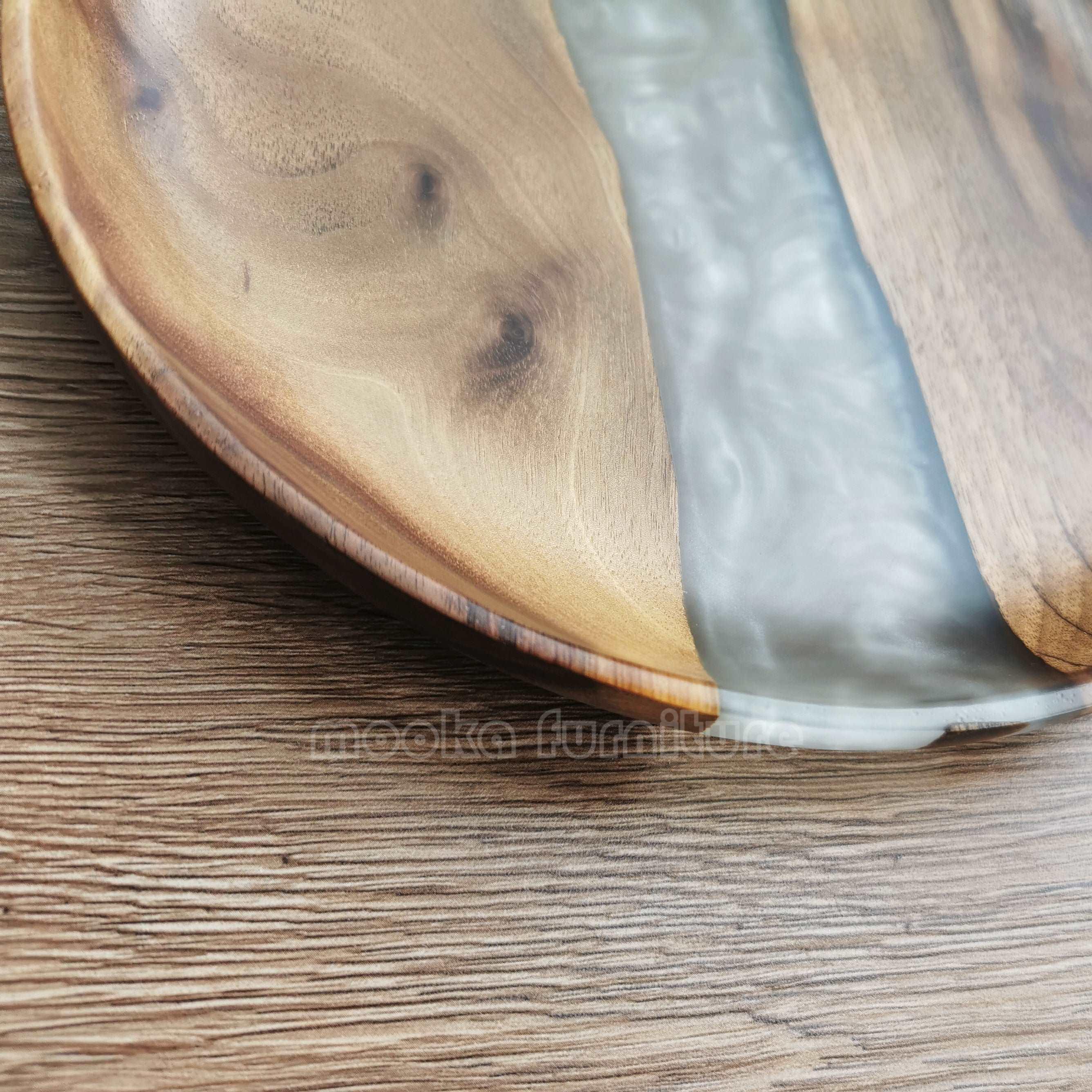 BLACK WALNUT RESIN TRAY FREE SHIPPING MKTY011-24A - MOOKA FURNITURE