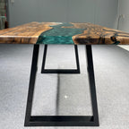 Trapezium Ladder Shape Table Legs 28" height for dining table(6-8 people) - MOOKA FURNITURE