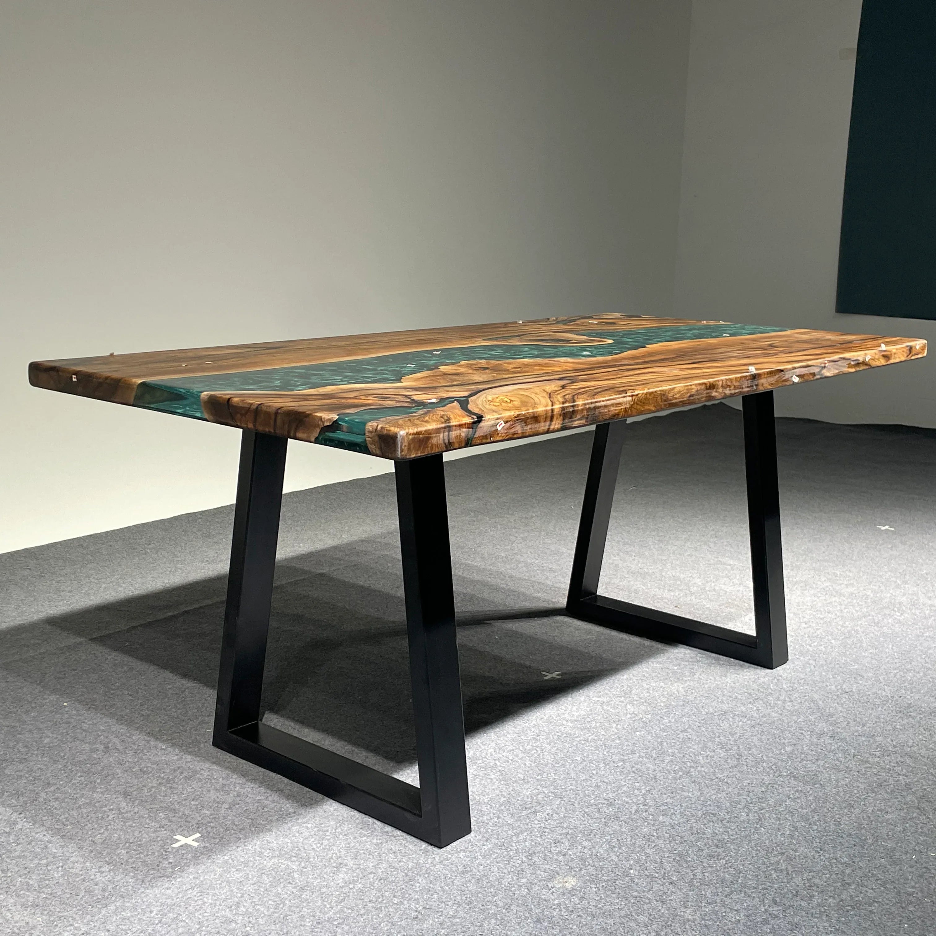 Trapezium Ladder Shape Table Legs 28" height for dining table(6-8 people) - MOOKA FURNITURE