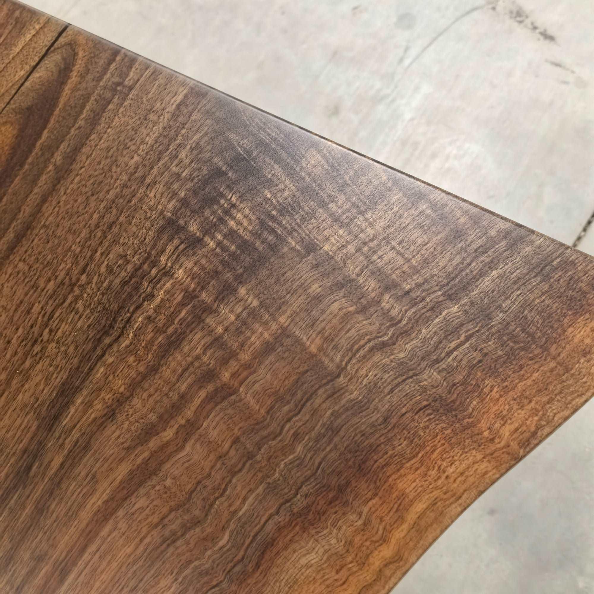 Large size live edge black walnut wood dining table for 14 people custom made table 12ft long - MOOKA FURNITURE