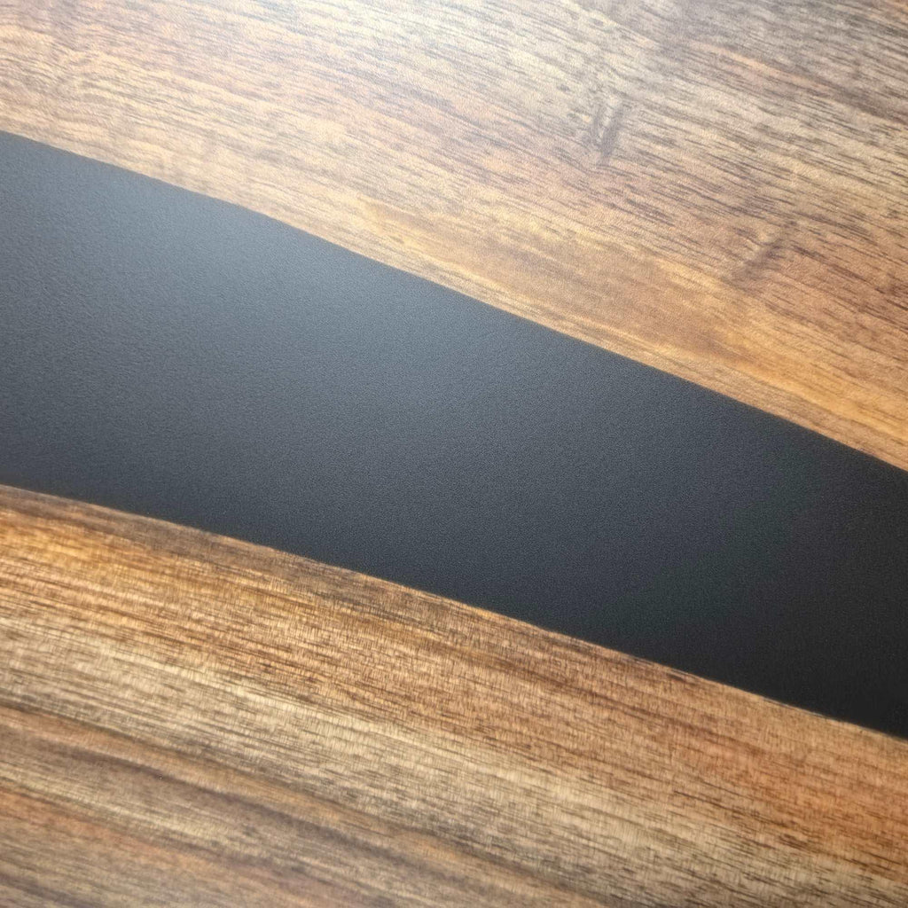 Large size live edge black walnut wood dining table for 14 people custom made table 12ft long - MOOKA FURNITURE