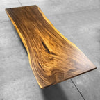 Unique live edge wood dinner room table for 12 seaters large size table - MOOKA FURNITURE