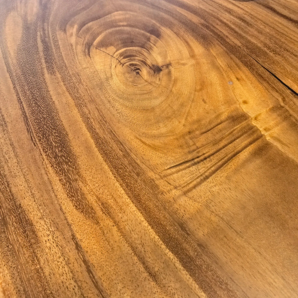 Unique live edge wood dinner room table for 12 seaters large size table - MOOKA FURNITURE