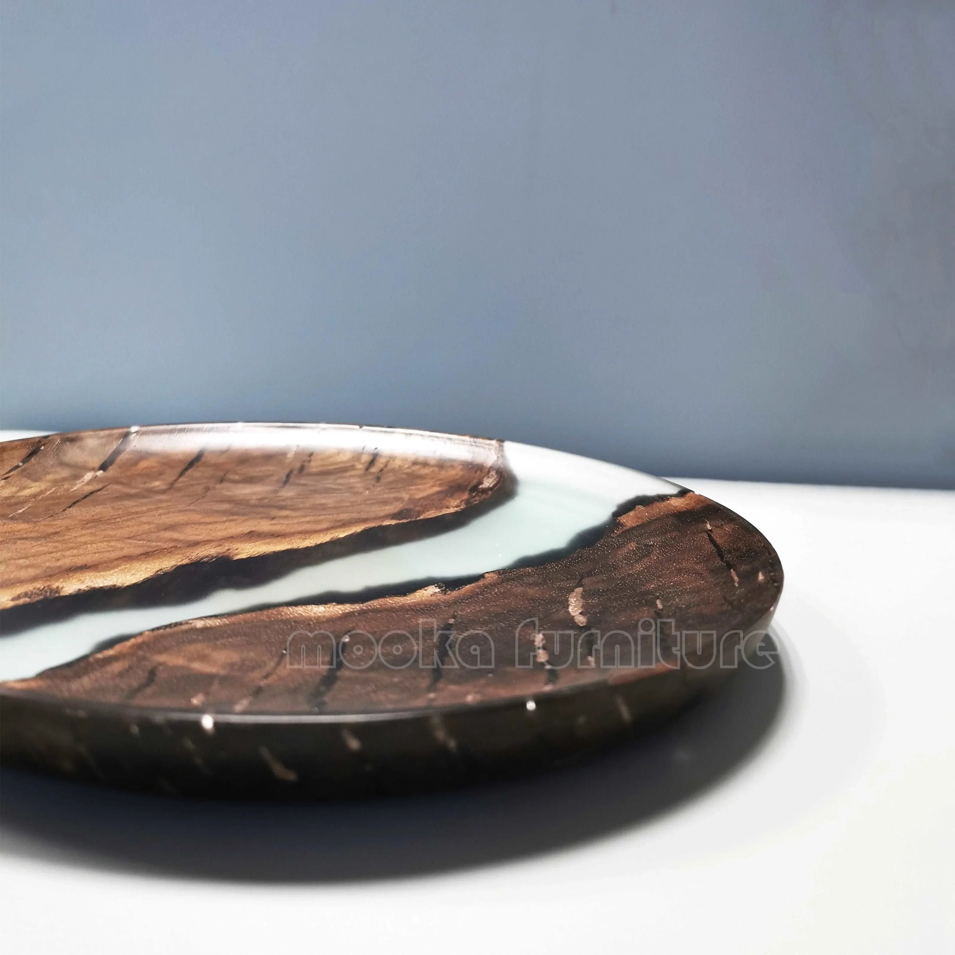 BLACK WALNUT RESIN TRAY FREE SHIPPING - MOOKA FURNITURE