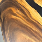 Big family dining table for 10-12 people black river table extra wide - MOOKA FURNITURE