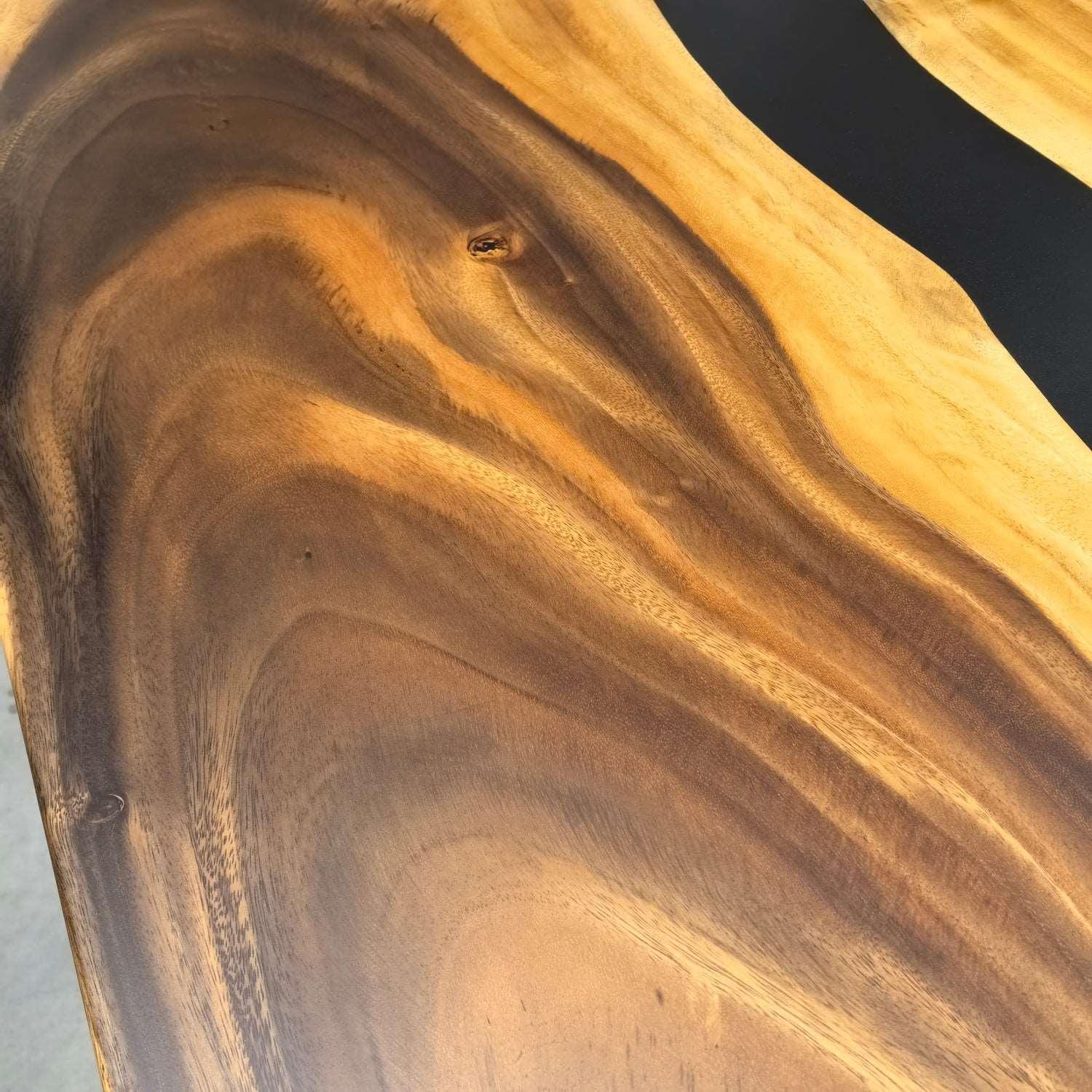 Big family dining table for 10-12 people black river table extra wide - MOOKA FURNITURE