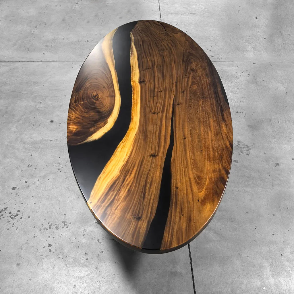 Large size Luxury Oval dining table for 12 people - MOOKA FURNITURE