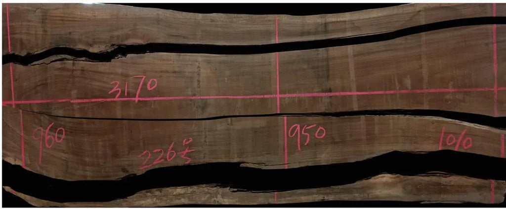 Large size unique river table for 10-12 people - MOOKA FURNITURE