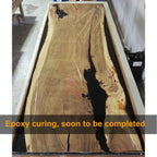 Luxury 10 seats black epoxy dining table - MOOKA FURNITURE