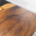 Big family dining table for 10-12 people black river table extra wide - MOOKA FURNITURE